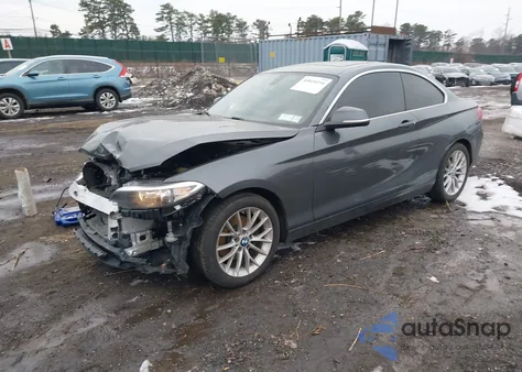 2015 BMW 228I xDrive from USA, damaged, VIN WBA1F7C53FVX96206